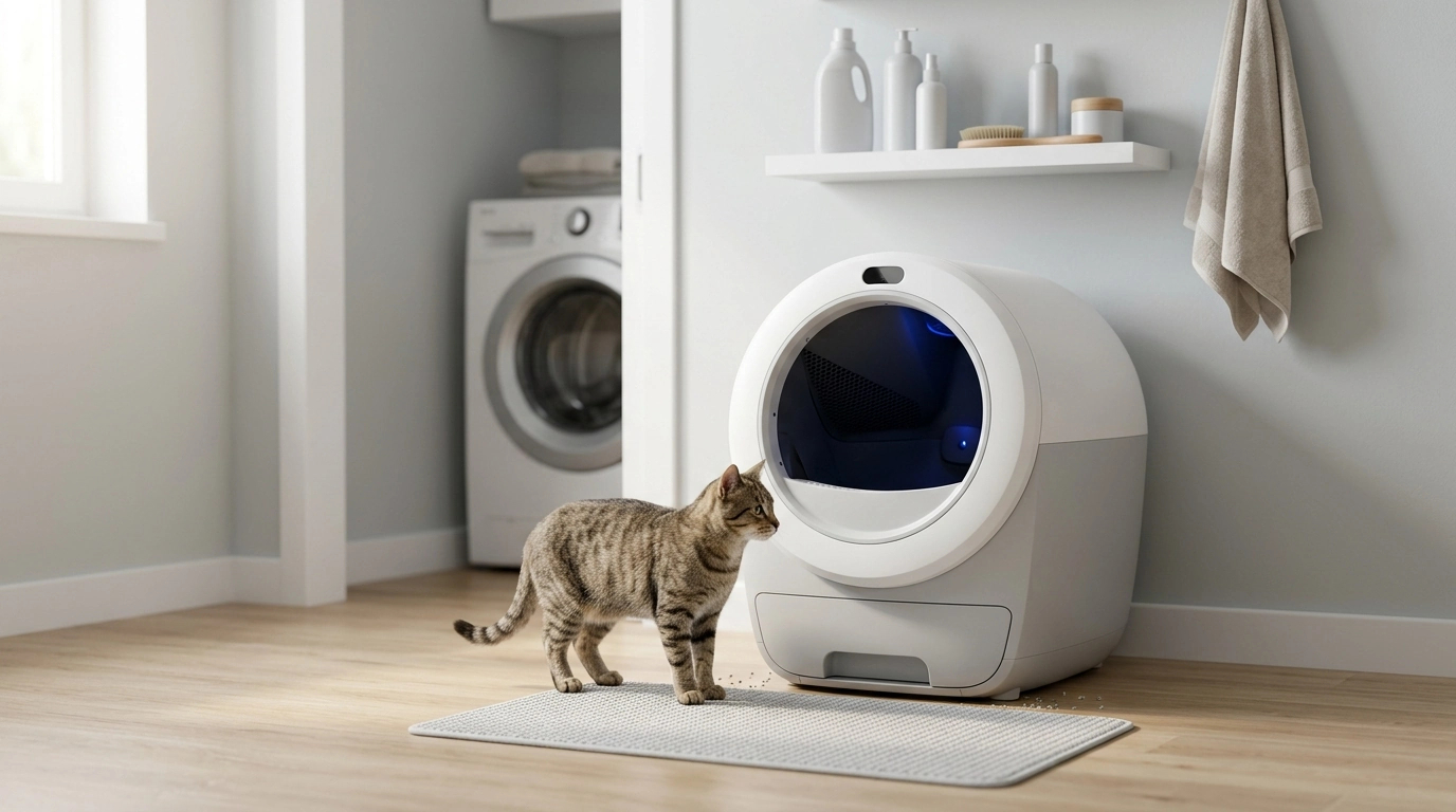 UV Self-Cleaning Litter Box: Fresher Air, Less Scooping