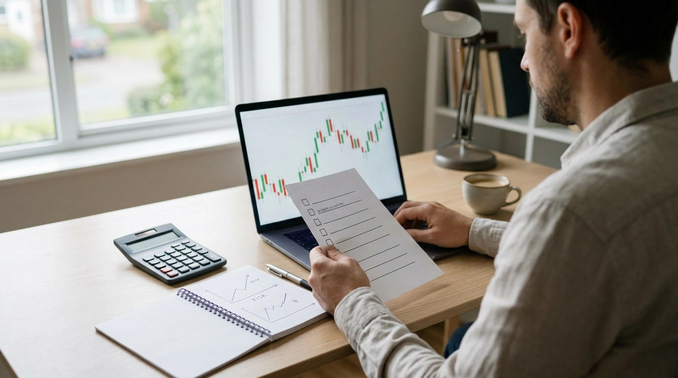 Beginner Trading Checklist: Plan, Execute, Review Each Trade
