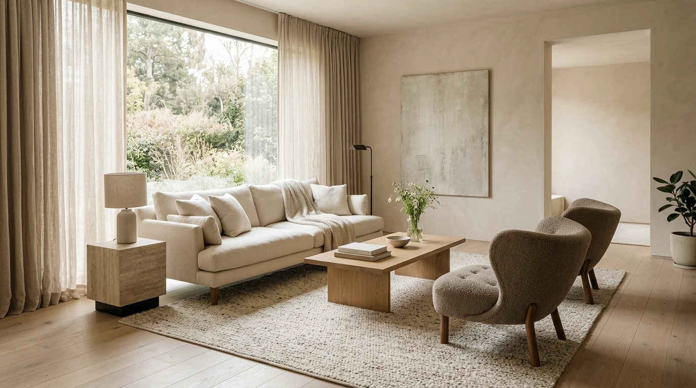 Quiet Luxury Interiors: Neutral Minimalist Home Guide