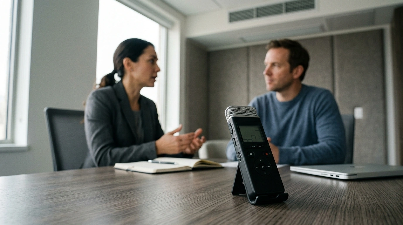 Voice-Activated Digital Recorder: Cleaner Notes Fast